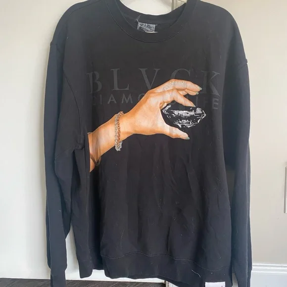 Pull Col Roulé Diamond Supply Co., Homme, Taille L, Noir, Style Pullover, Très Bon état